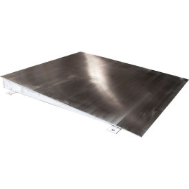 Stainless Steel Ramp For 5' x 4' Pallet Scale, 10000 lb. Capacity, Silver view 2