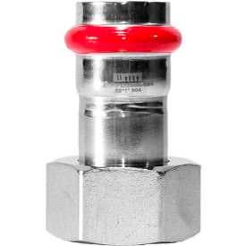 AIRTITE Press Pipe Female Swivel Adaptor 15 mm  G 3/4" Side Connection