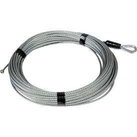 Oz Lifting Products OBH500-85 OZ Lifting Products Galvanized Cable Assembly, 3/16"Dia. x 90 L image.