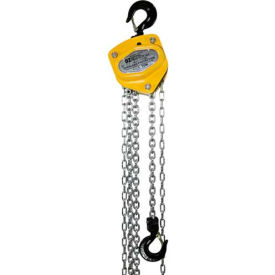 Oz Lifting Products OZ010-10CHOP OZ Lifting Manual Chain Hoist With Std. Overload Protection 1 Ton Cap. 10 Lift image.