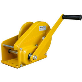 Oz Lifting Products OZ2000BW OZ Lifting OZ2000BW Carbon Steel Hand Winch with Brake 2000 Lb. Capacity image.