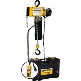 OZ Lifting Products Electric Hoist 500 lb. Capacity 30 Lift 12.50 FPM 115V 