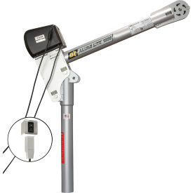 OZ Lifting Products 1000 lb. Alumi-Lite Davit Crane with 115V AC Electric Winch 
