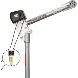 OZ Lifting Products 1000 lb. Alumi-Lite Davit Crane with 12V DC Electric Winch 