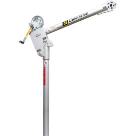 OZ Lifting Products 500 lb. Alumi-Lite Davit Crane with 2500 lb. Carbon Steel Brake Winch 