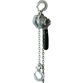 Oz Lifting Products OZIND025-10LH OZ Lifting Products® Industrial Lever Hoist, 1/4 Ton Capacity, 10 Lift image.