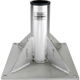 OZ Lifting Products Stainless Steel Pedestal Base For OZ1200DAV Davit Crane 