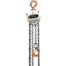 Oz Lifting Products OZSR005-10CH OZ Lifting Products Spark Resistant Manual Chain Hoist, 1/2 Ton Capacity, 10 Lift image.