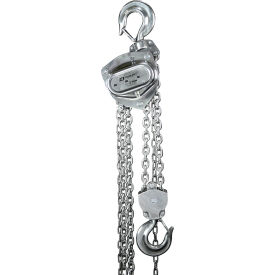 Oz Lifting Products OZSS020-20CH OZ Lifting Manual Chain Hoist, Stainless Steel, 2 Ton Capacity 20 Lift image.