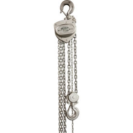OZ Lifting Stainless Steel Chain Hoist 3 Ton Capacity 40 Lift 