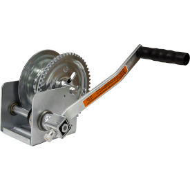 Oz Lifting Products OZWINHND1 OZ Lifting Products Carbon Steel Hand Winch w/ Drill Drive Adapter, 1200 lb. Capacity image.