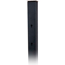 603 Products LLC SPA-P001BLK Spira SPA-P001BLK Aluminum In-Ground Post for Spira Mailboxes with Newspaper Bin 5x5x72-1/2, Black image.