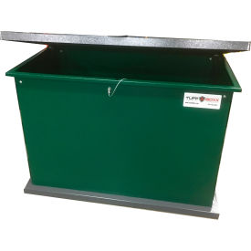 Paris Equipment Manufacturing Ltd 453-013-8002 TuffBoxx Animal-Resistant Storage Bin Kit, 47"W x 27"D x 32"H, Green image.