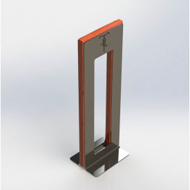 Inox Surface Mount Bike Rack, 2-Bike Capacity view 2