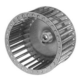 Fasco 1501149 Fasco® Galvanized Steel Blower Wheel, Ccw Rotation, 6" Dia., 1/2" Bore, 3-1/4"W image.