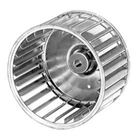 Fasco 1538769 Fasco® Galvanized Steel Blower Wheel, Cw Rotation, 3-27/32" Dia., 1/4" Bore, 1"W image.