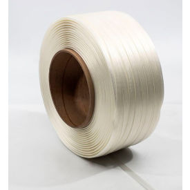 Pac Strapping® 1200# Composite Cord Strapping 5/8"W x 2000L White 