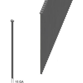 Prebena DA50CNKHA-S18 15GA Angled Finish Nail 2" Length Galv. Steel 33 - Pkg of 4000 image.
