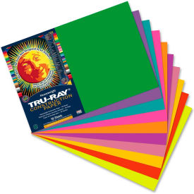 Pacon Corporation 102941 Pacon® Tru-Ray Construction Paper 12" x 18" Assorted image.