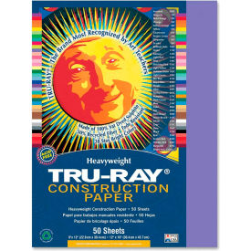 Pacon Corporation 103009 Pacon® Tru-Ray Construction Paper 9" x 12" Violet image.