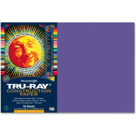 Pacon Corporation 103041 Pacon® Tru-Ray Construction Paper 12" x 18" Violet image.