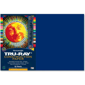 Pacon Corporation 103049 Pacon® Tru-Ray Construction Paper 12" x 18" Royal Blue image.