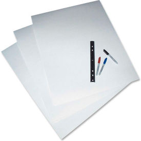 Pacon Corporation 104159 Pacon® 4-Ply Poster Board, 22"W x 28"H, White, 25/Carton image.