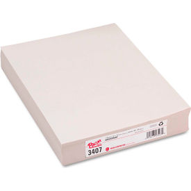 Pacon Corporation 3407 Pacon® White Newsprint, 30 lbs., 9 x 12, White, 500 Sheets/Pack image.