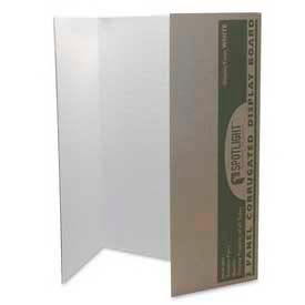 Pacon Corporation 3774 Pacon® Single Walled Presentation Board, 40" x 28", White, 8/Carton image.