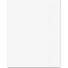 Pacon Corporation 5461 Pacon® 6-Ply 2-Sided Railroad Posterboard, 28"W x 22"H, White, 100/Carton image.
