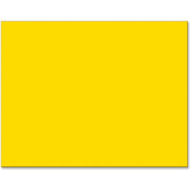 Pacon Corporation 54721 Pacon® 4-Ply Railroad Board, 28"W x 22"H, Yellow, 25/Carton image.