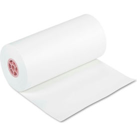 Pacon Corporation 5618 Pacon® Kraft Paper Roll, 40 lbs., 18" x 1000 ft, White image.