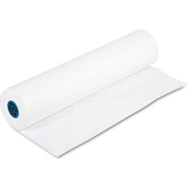 Pacon Corporation 5636 Pacon® Kraft Paper Roll, 40 lbs., 36" x 1000 ft, White image.