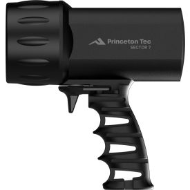 Princeton Tec S722-BK Princeton Tec Pistol Grip Spotlight Handheld Light, 1600 Lumens, 210m Beam Distance, Black image.