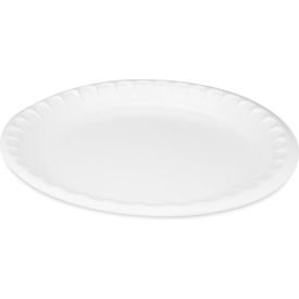 Pactiv Evergreen™ Placesetter Deluxe Laminated Foam Plate 10-1/4" Dia. White Pack of 540