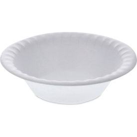 Pactiv Evergreen™ Placesetter Satin Foam Bowl 12 oz 6" Dia White Pack of 1000