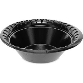 Pactiv Evergreen™ Placesetter Deluxe Bowl 12 oz 6" Dia Black Pack of 1000