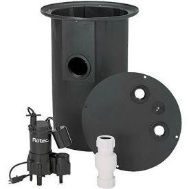 PENTAIR FLOW TECHNOLOGIES LLC FP400C Flotec  4/10 HP Sewage Pump System image.