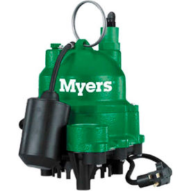 PENTAIR FLOW TECHNOLOGIES LLC MDC50V10 Myers MDC Series 1/2 HP Cast Iron Sump Pump image.
