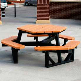 Recycled Plastic Picnic Tables With Plastic Frame