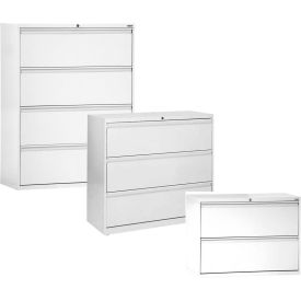 File Cabinets Lateral Sandusky 2 3 4 5 Drawer Lateral Files Full Width Drawer Pulls Globalindustrial Com