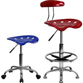 Stools Plastic Tractor Style Stools Globalindustrial Com