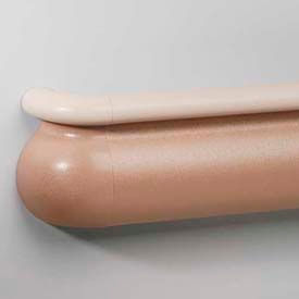 BR-600 Crescent Series Vinyl Handrail/Crashrail Combination