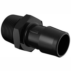 Bio-Medical Barbed Adapters, 1/2-14 and 3/4-14 NPT