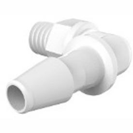 Bio-Medical Barbed Elbows, 10-32 Taper, 10-32 UNF and 1/4-28 UNF