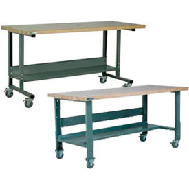 Stackbin C-Channel Adjustable Height Mobile Workbenches