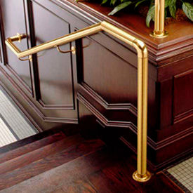 Brass Flush Railing Components