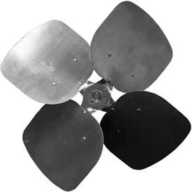 Four Wing Condenser Fan Blades With Fixed Hub