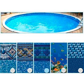 18 x 33 oval above ground pool liner