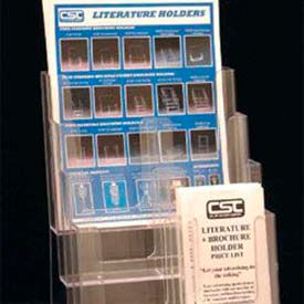 Clip Strip - Plastic Brochure & Literature Holders